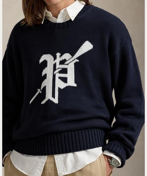 【新品】RALPH LAUREN インターシャニット コットンブレンド セーター 楽天市場】ローレン ラルフローレン レディース インターシャ