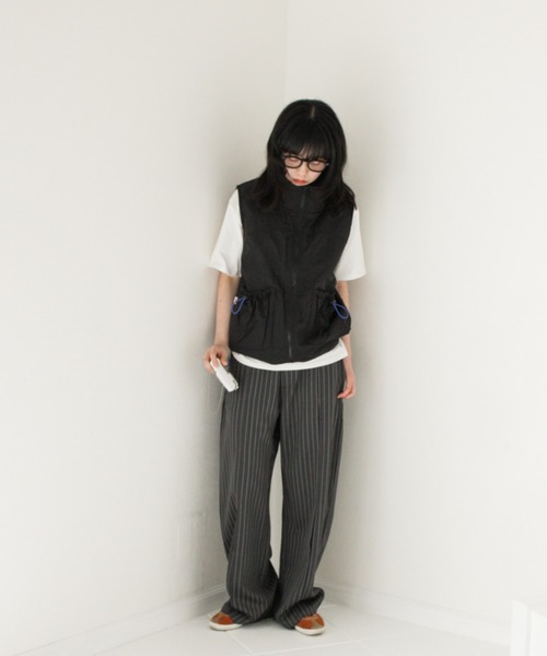 「common gull products.」 ベスト MEDIUM オレンジ レディース