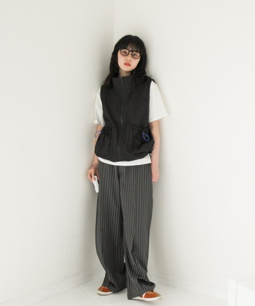 「common gull products.」 ベスト MEDIUM オレンジ レディース