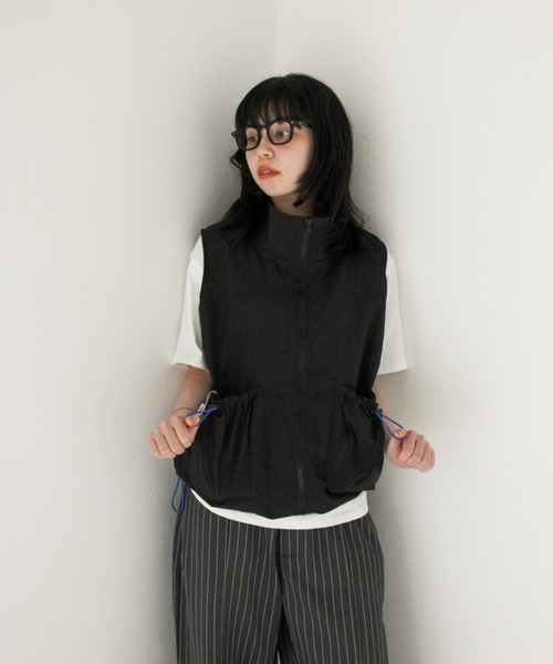 「common gull products.」 ベスト MEDIUM オレンジ レディース