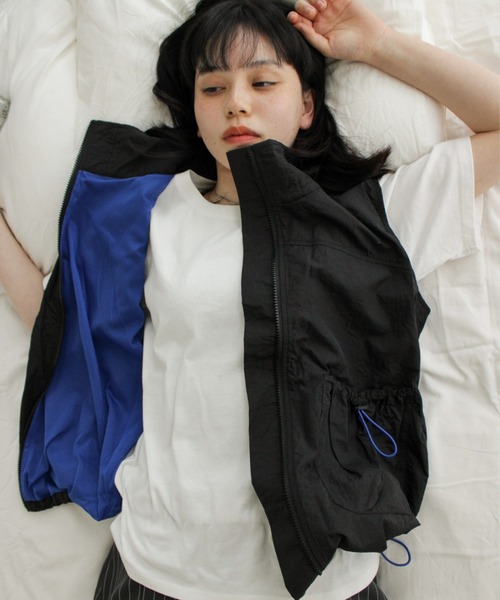 「common gull products.」 ベスト MEDIUM オレンジ レディース
