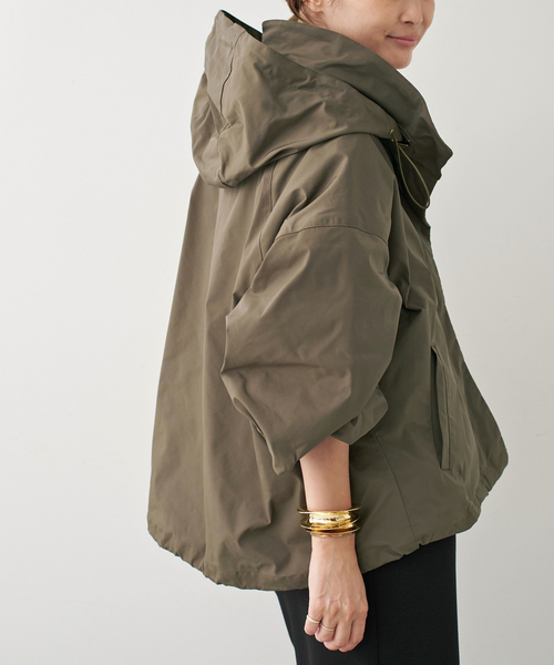 Deuxieme Classe アウター Deuxieme Classe コート アウター WASHED STAND ZIP ブルゾン