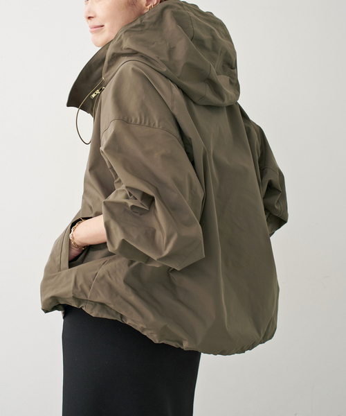 Deuxieme Classe アウター Deuxieme Classe コート アウター WASHED STAND ZIP ブルゾン