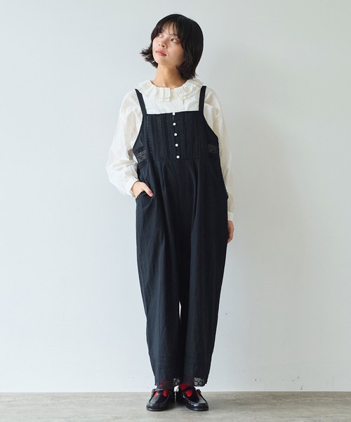 bulle de savon（ビュルデサボン） サロペット オーバーオール lace