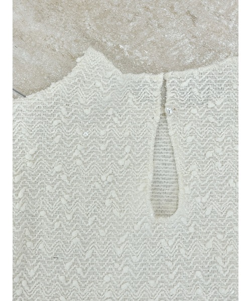 「jumelle」 半袖カットソー FREE アイボリー レディース_画像4