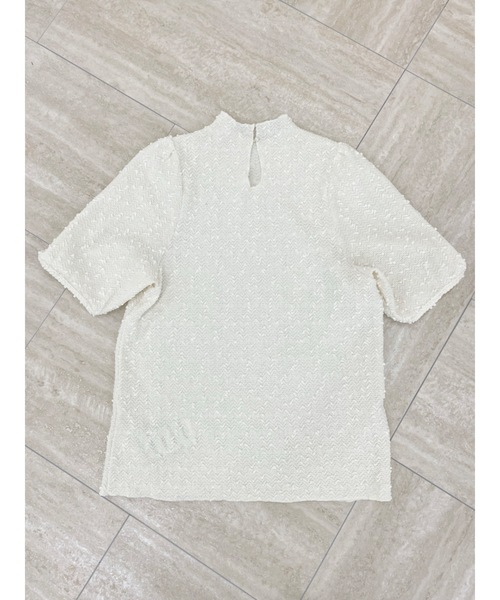 「jumelle」 半袖カットソー FREE アイボリー レディース_画像5