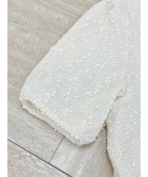 「jumelle」 半袖カットソー FREE アイボリー レディース_画像7