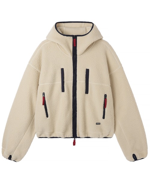 OY（オーワイ） コート アウター 「OY/オーワイ」CROP FLEECE HOODIE 