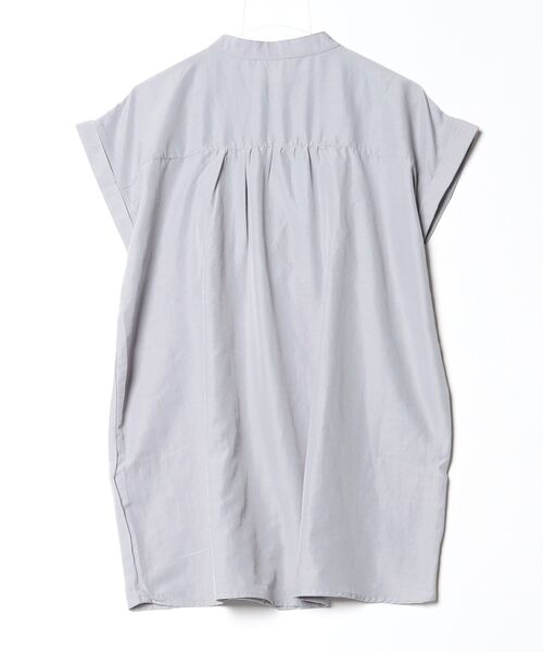 「RAY CASSIN」 半袖ブラウス FREE グレー レディース_画像2