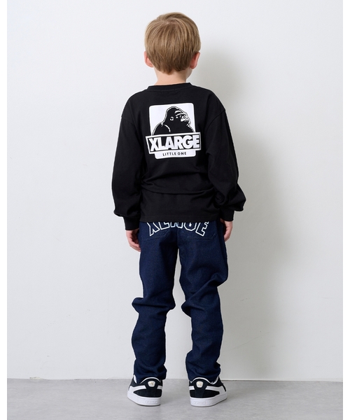 XLARGE KIDS（エクストララージ キッズ） パンツ バックロゴカット