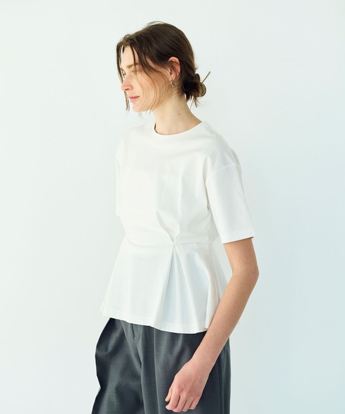 「N.O.R.C」 半袖カットソー フリー ブラック レディース_画像3