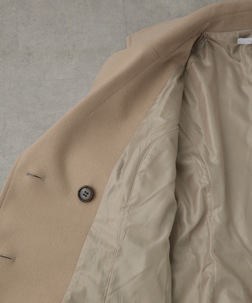 コート チェスターコート 「Cieluna」カットメルトンフレアロングチェスターコート レディース | Cieluna | 20