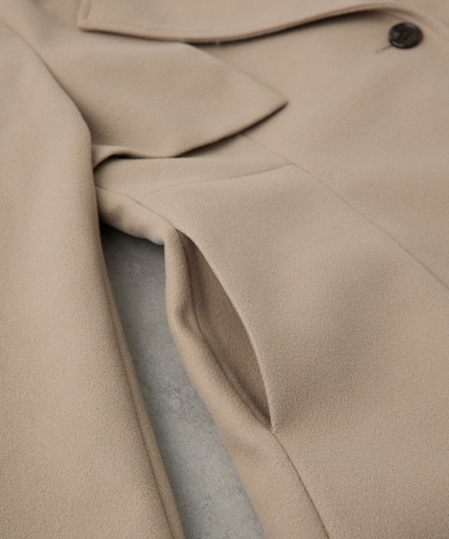 コート チェスターコート 「Cieluna」カットメルトンフレアロングチェスターコート レディース | Cieluna | 21