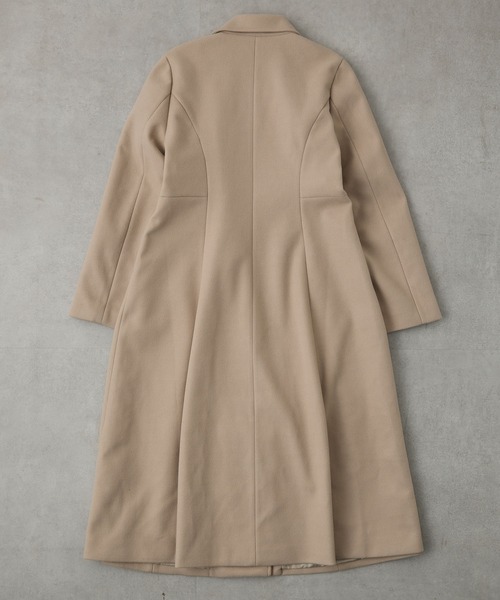 コート チェスターコート 「Cieluna」カットメルトンフレアロングチェスターコート レディース | Cieluna | 15