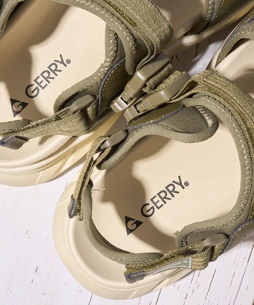 「GERRY」 サンダル MEDIUM カーキ メンズ_画像7
