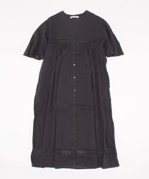 「BITTOKO」 半袖ワンピース FREE グレイッシュベージュ レディース_画像3