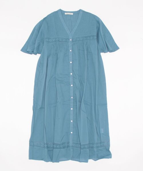 「BITTOKO」 半袖ワンピース FREE グレイッシュベージュ レディース_画像5