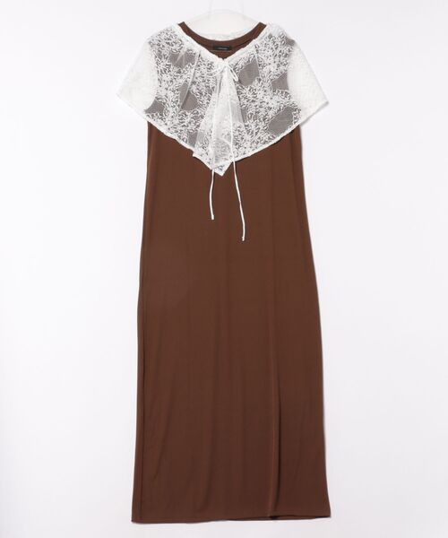 Jean Paul GAULTIER　ノースリーブワンピース ブラウン系 Jean Paul GAULTIER ノースリーブワンピース ブラウン系 Jean Paul