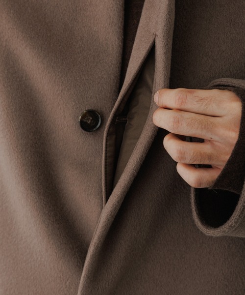 ADAM ET ROPE'（アダムエロペ） ステンカラーコート コート メリノ