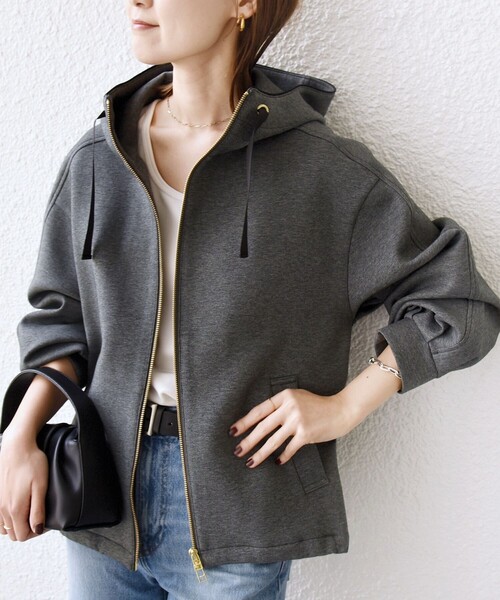 SHIPS（シップス） パーカー 「WEB限定」「手洗い可能」ダンボール