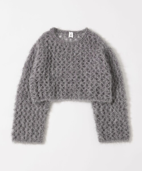 ＜6(ROKU)＞モヘヤ ウール ニット 6（ロク）の「＜6(ROKU)＞モヘヤ ウール ニット（ニット/セーター