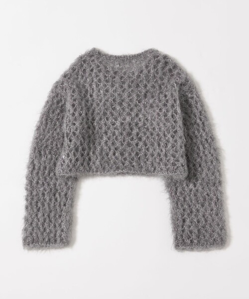 6(ROKU) ニット セーター 「6(ROKU)」モヘヤウール メッシュ