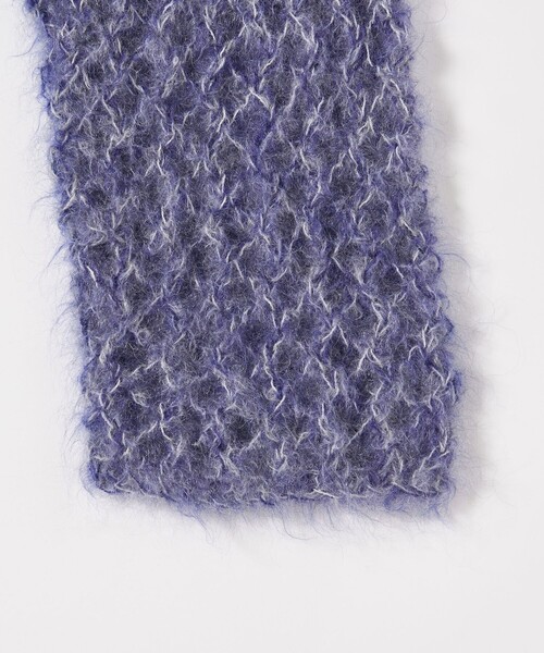 6 ニット セーター 「6(ROKU)」モヘヤウール メッシュ ニット