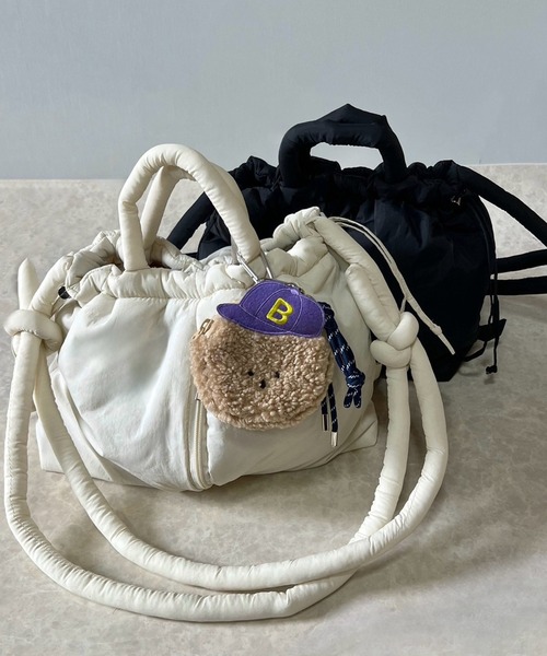 ショルダーバッグ バッグ パディングショルダーバッグ レディース