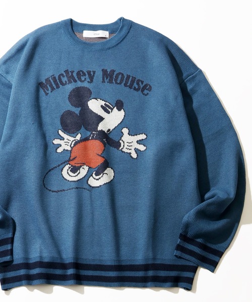 Disney（ディズニー） ニット セーター 「Disney/ディズニー」アート