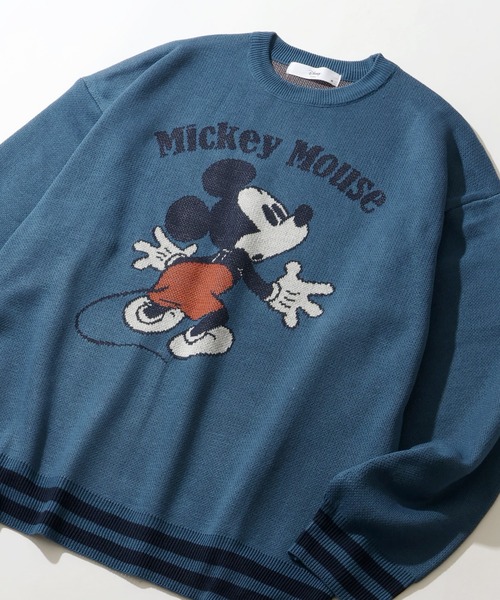 Disney（ディズニー） ニット セーター 「Disney/ディズニー」アート
