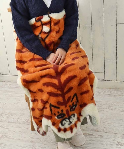 Bleu Bleuet（ブルーブルーエ） ブランケット モモンガダイカット