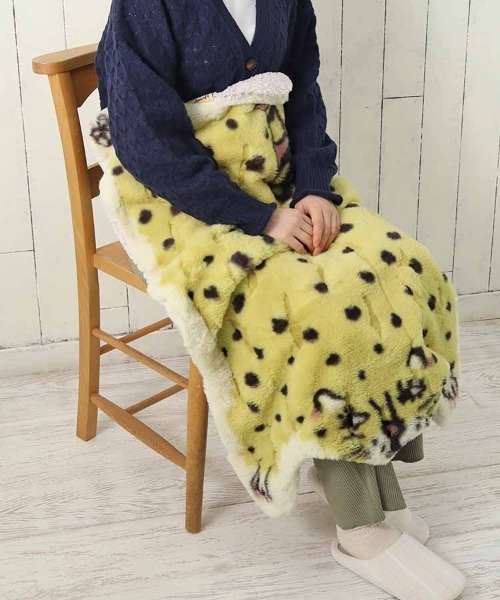 Bleu Bleuet（ブルーブルーエ） ブランケット モモンガダイカット