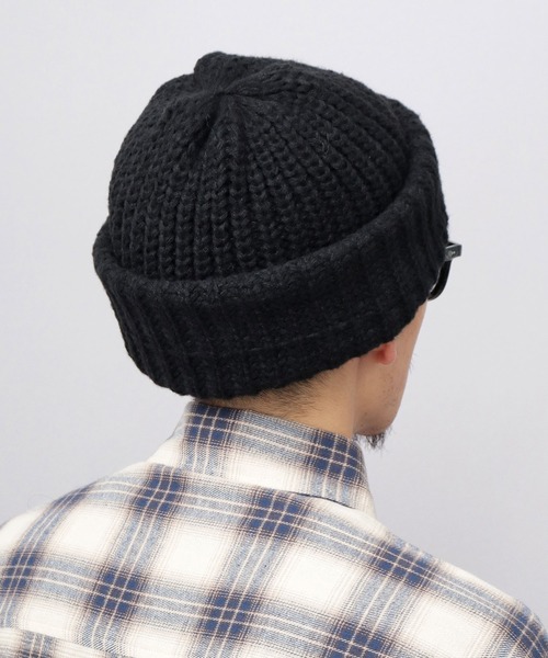 セレブ ニット帽 ニットキャップ ビッグチケットタグ ビッグ ロール