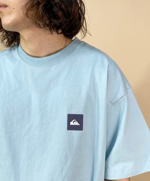 「Quiksilver」 半袖Tシャツ L ブルー メンズ_画像4