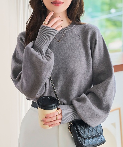 KOBE LETTUCE（神戸レタス） ニット セーター ロングカフススウェット