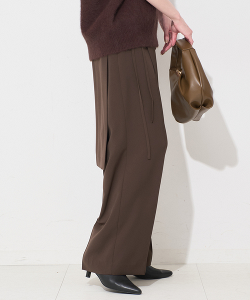 SLOBE IENA（スローブイエナ） パンツ レイヤードパンツ レディース