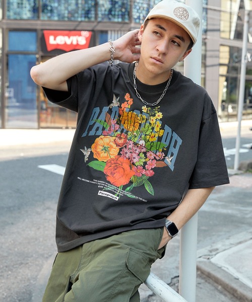 「Paragraph」 半袖Tシャツ FREE ホワイト メンズ_画像5