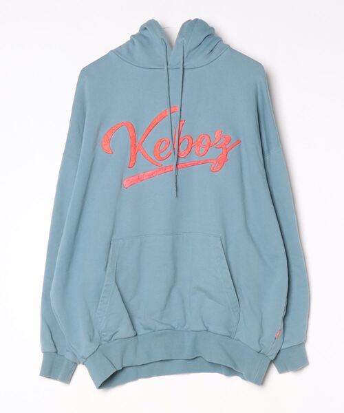 Keboz / パーカー/L/コットン/BLU/無地// KEBOZ（ケボズ） プルオーバーパーカー L ブルー メンズ : ZOZOTOWN