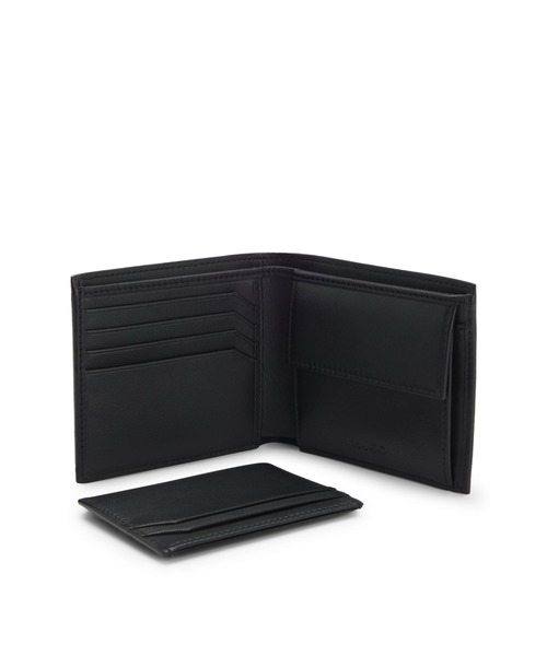 HUGO 二つ折り財布 財布 ギフトセット レザーウォレット＆カード