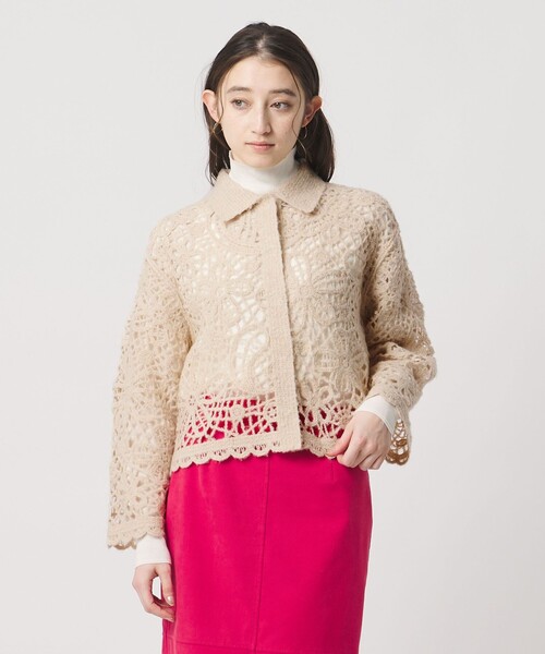 UNITED ARROWS（ユナイテッドアローズ） カーディガン クロシェ ポロ