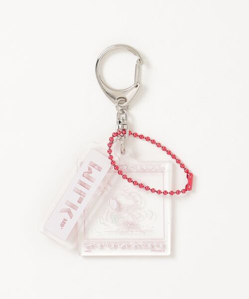PEANUTS キーホルダー MILKFED. × PEANUTS JOE COOL COMIC KEYCHAIN