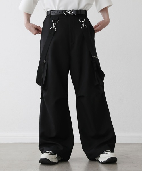 「LILL」 カーゴパンツ X-LARGE チャコール メンズ_画像2