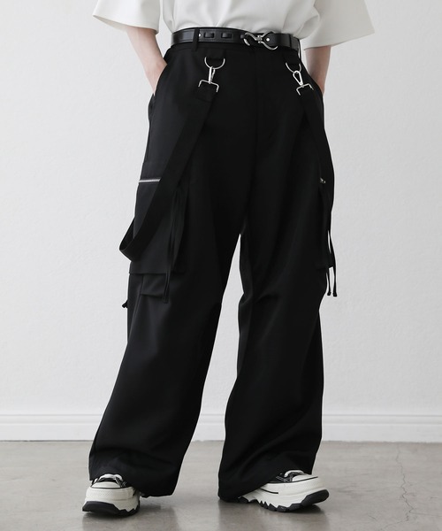 「LILL」 カーゴパンツ X-LARGE チャコール メンズ_画像6