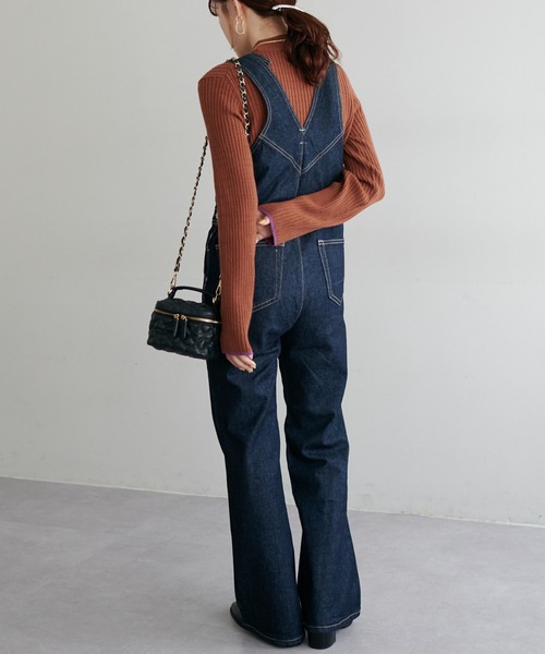 「DISCOAT」 長袖ニット MEDIUM アイボリー レディース_画像4