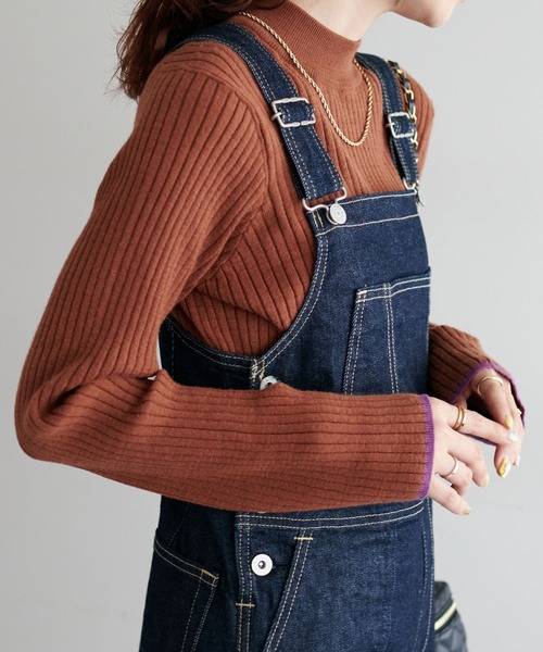 「DISCOAT」 長袖ニット MEDIUM アイボリー レディース_画像6