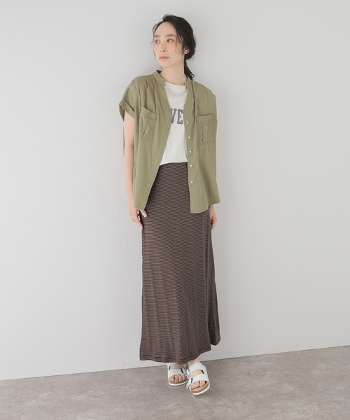 「MILLER」 スカート FREE イエロー レディース_画像3