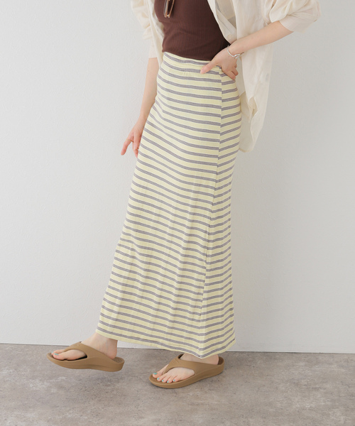 「MILLER」 スカート FREE イエロー レディース_画像9