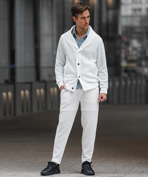 SOMEDIFF（サムディフ） セットアップ 「SOMEDIFF」ワッフルショール