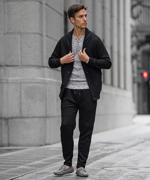 SOMEDIFF（サムディフ） セットアップ 「SOMEDIFF」ワッフルショール