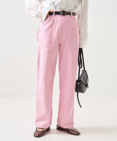 「FREAK'S STORE」 チノパンツ SMALL グリーン レディース_画像6